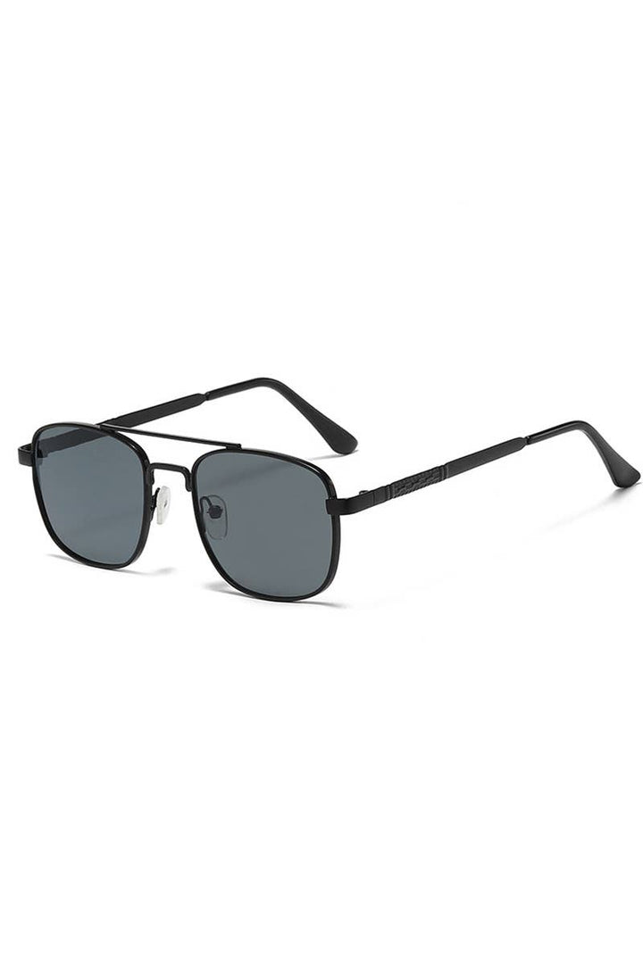 Flat Top Square Frame Sunglasses