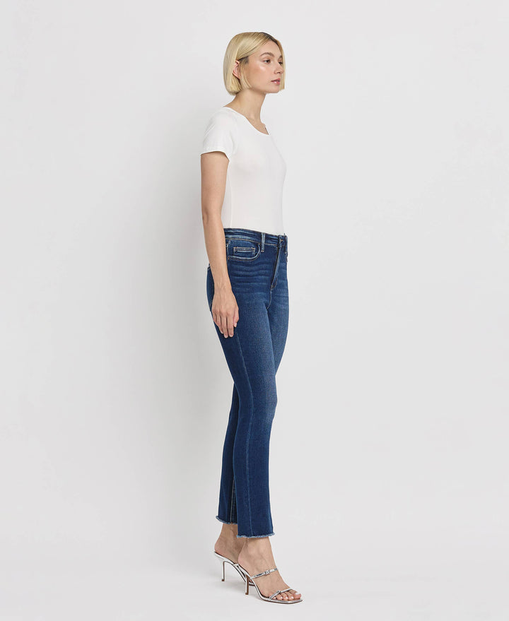 Growing Light Super High Rise Slim Straight Denim Jeans