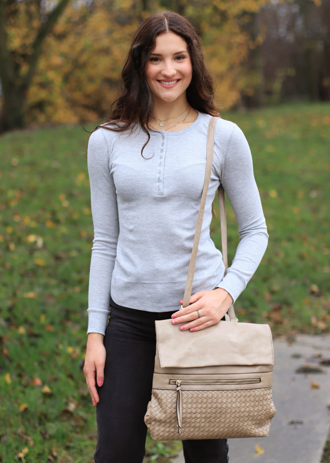 Henley Top - Long Sleeve Thermal