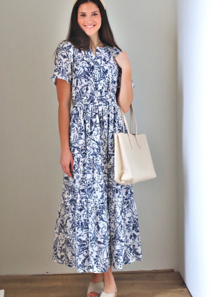 Enid Floral Maxi Dress