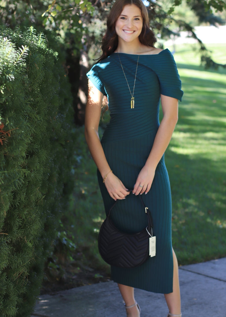 Envy Off the Shoulder Dress