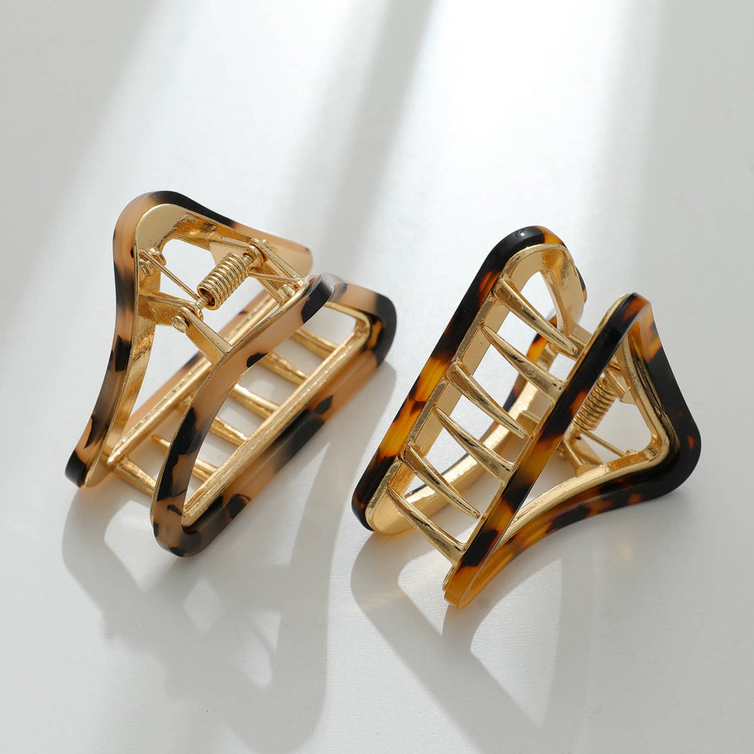 Amelie | Small Metal Triangle Eco-Friendly Claw Clip