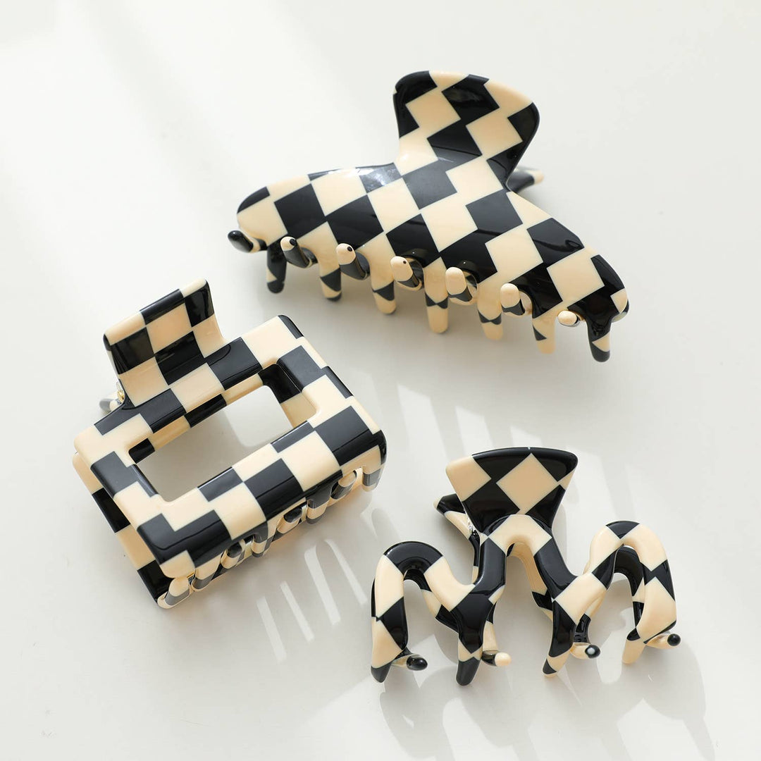 Checkmate | Assorted Eco-Friendly Claw Clips