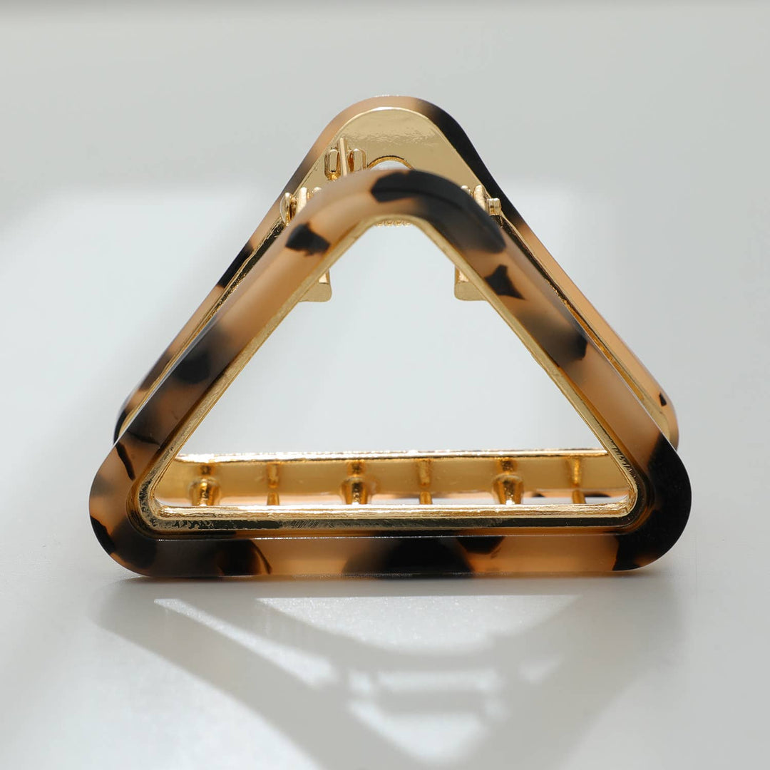 Amelie | Small Metal Triangle Eco-Friendly Claw Clip