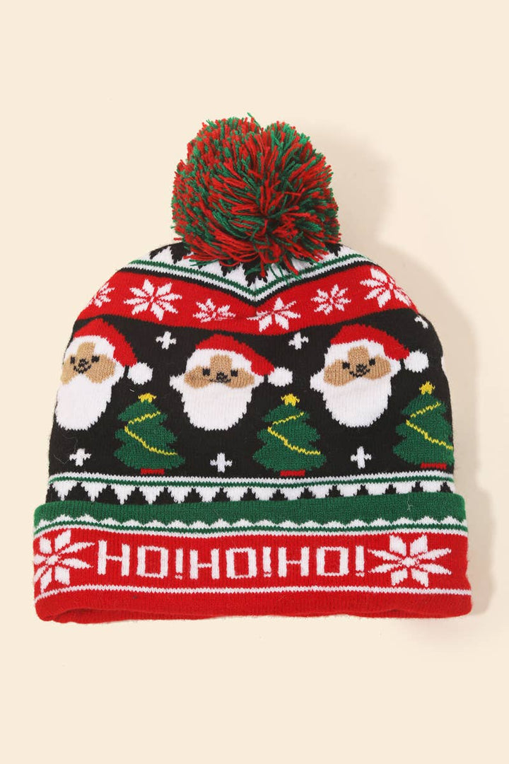 Santa Claus Christmas Beanie