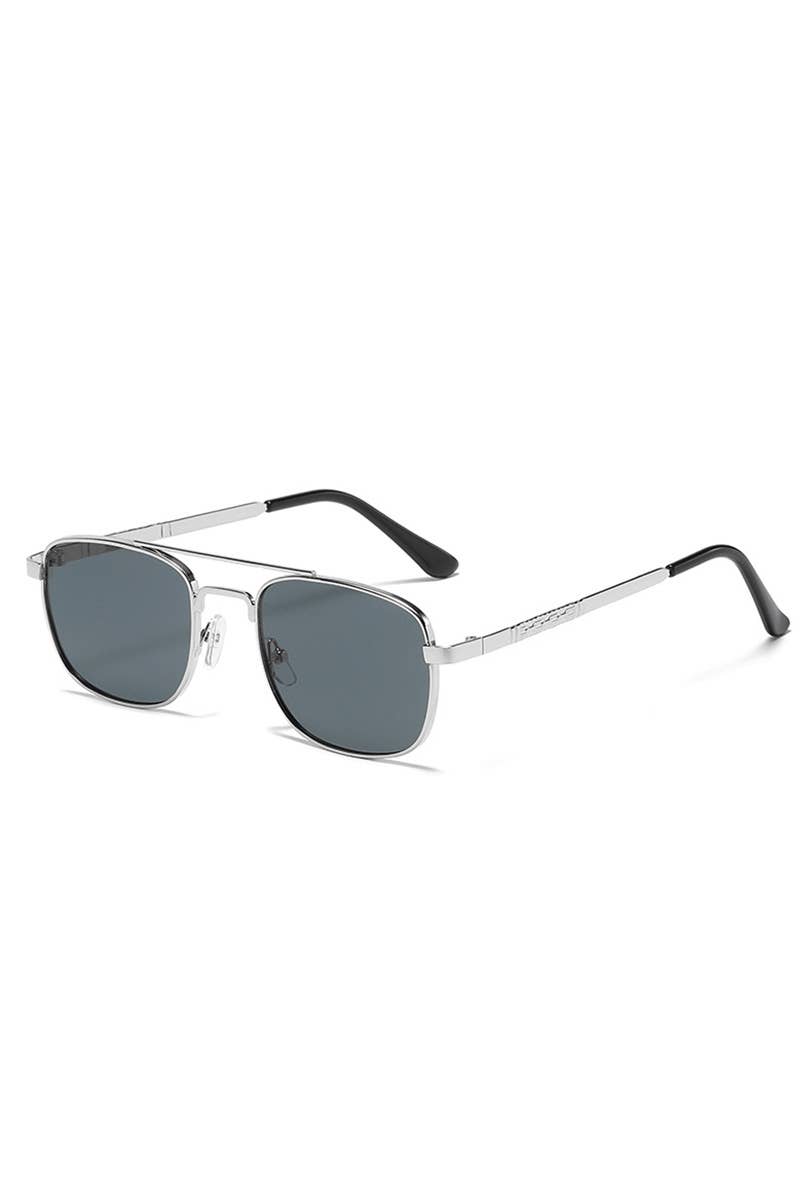 Flat Top Square Frame Sunglasses