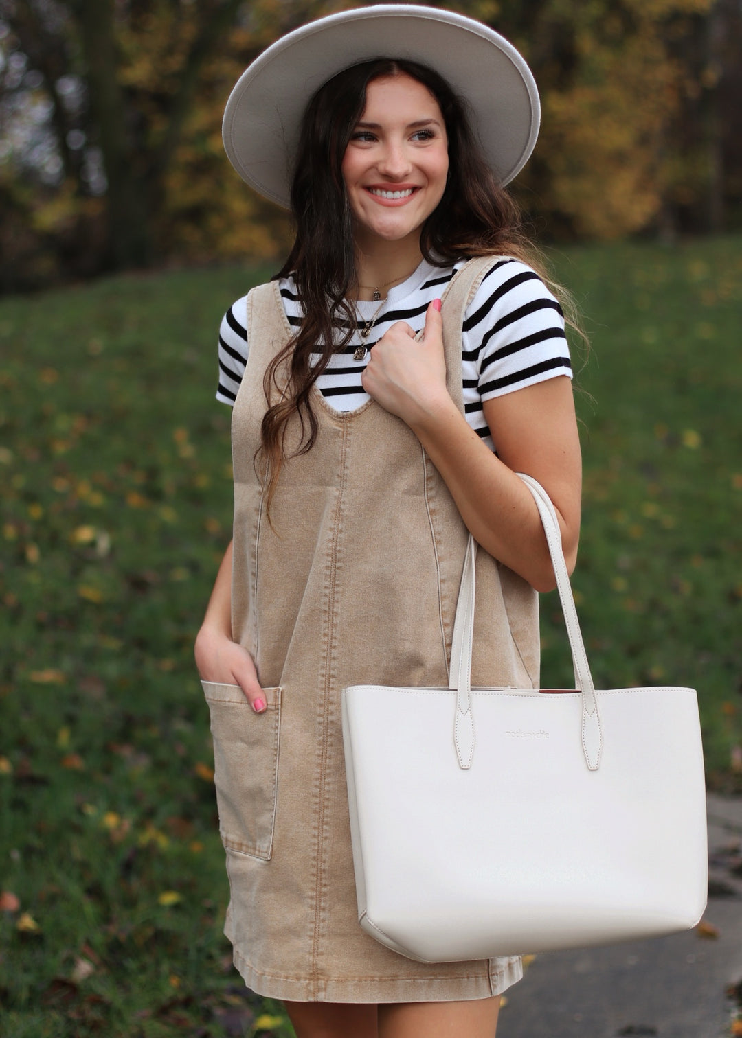 Cameron Stretched Denim Overall Mini Dress