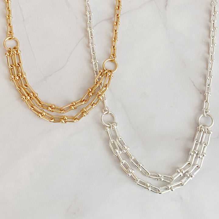 Taylor Unique Link Chain Necklace