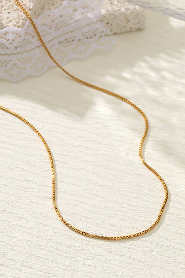 STAINLESS STEEL WATERPROOF TARNISH FREE NECKLACE