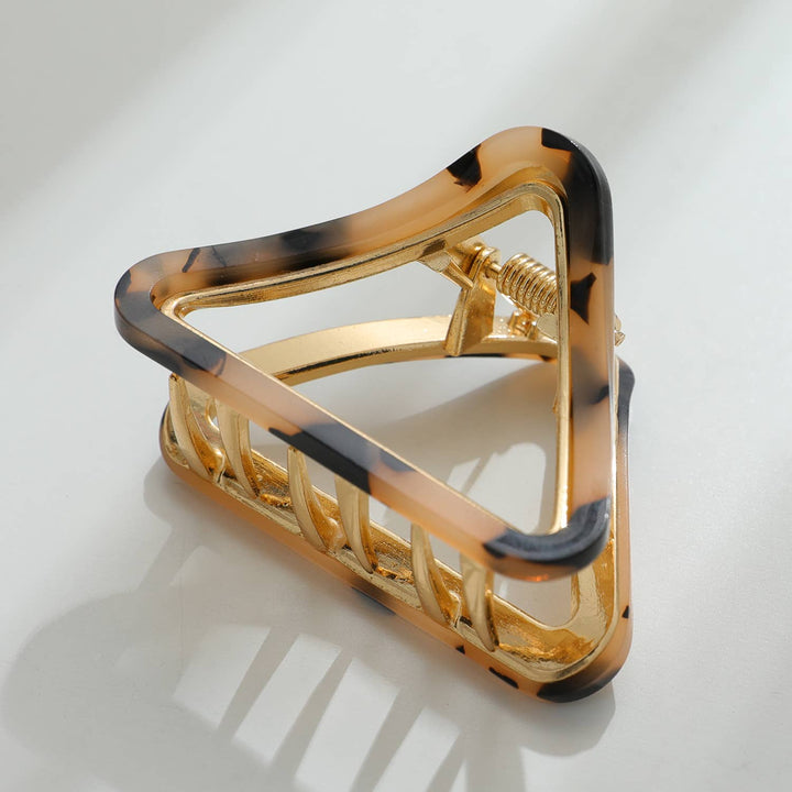 Amelie | Small Metal Triangle Eco-Friendly Claw Clip