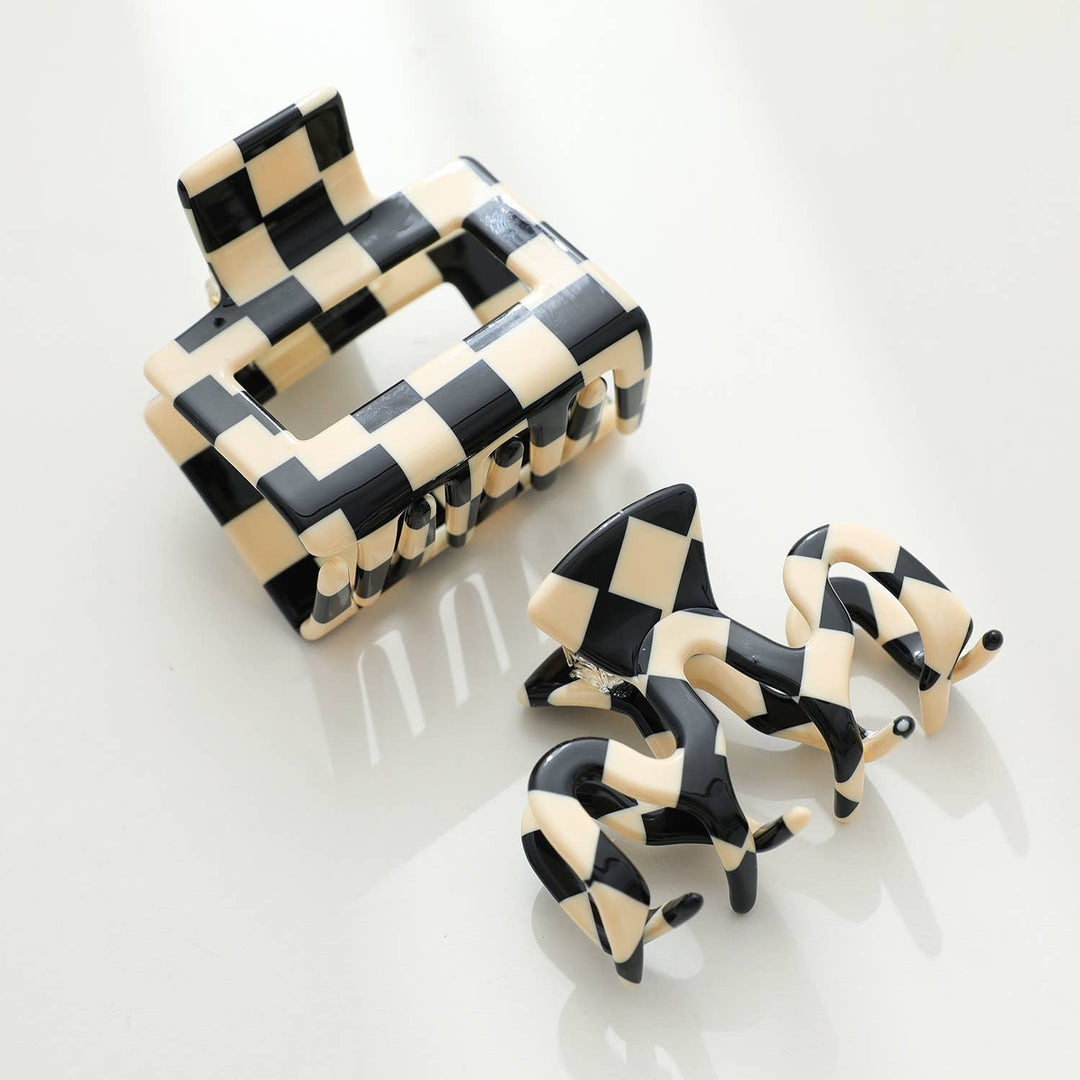 Checkmate | Assorted Eco-Friendly Claw Clips