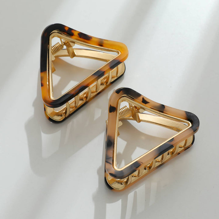 Amelie | Small Metal Triangle Eco-Friendly Claw Clip