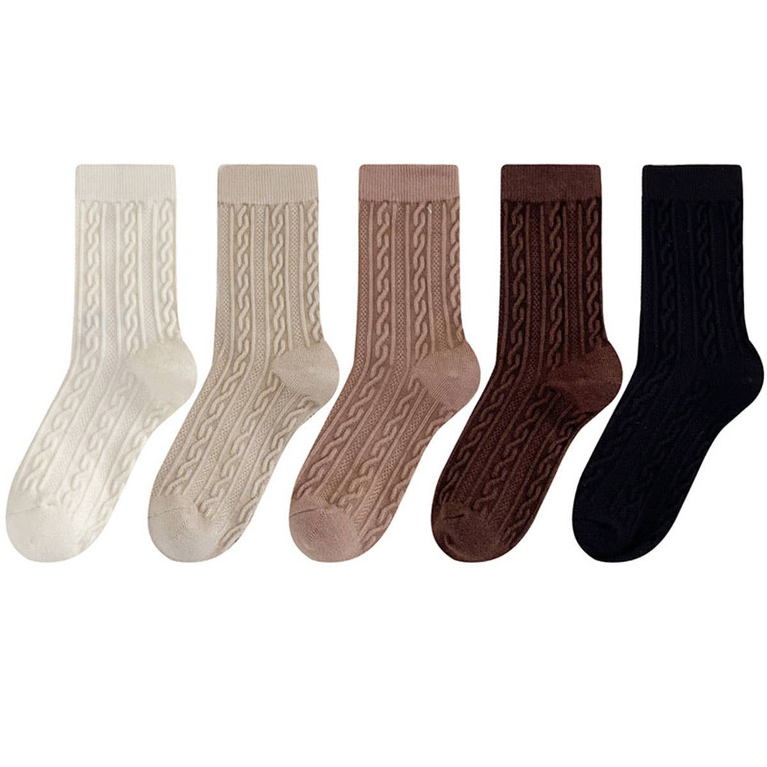 Winter Cashmere Socks in  Light Coffee