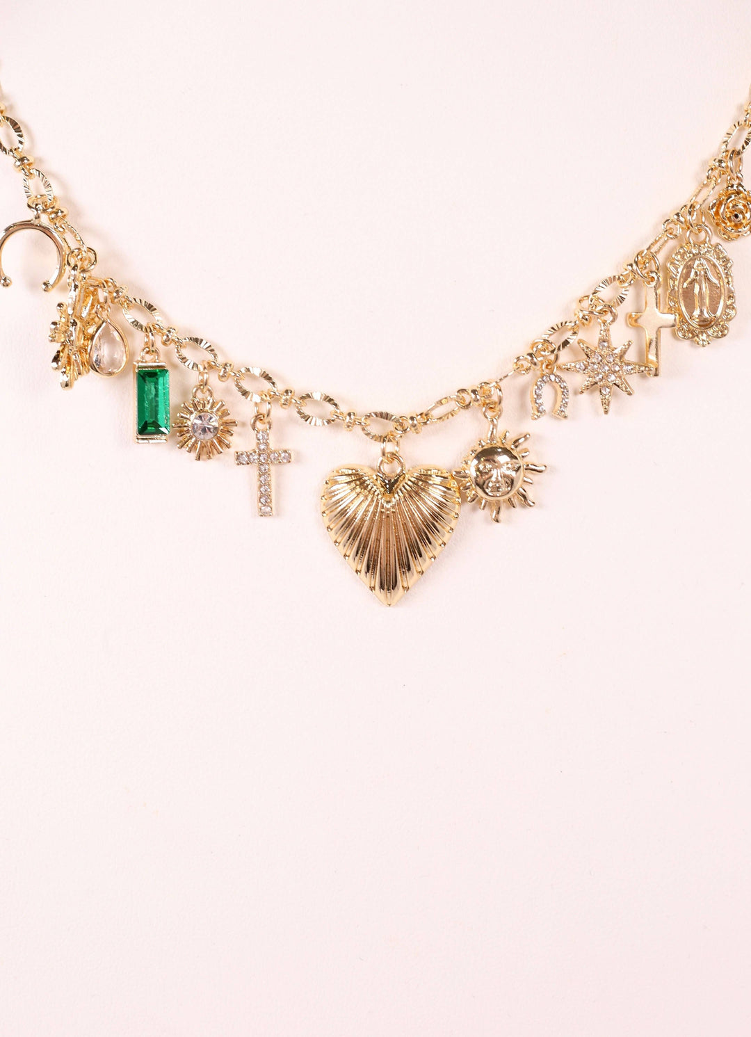 Natalya Charm Necklace GOLD