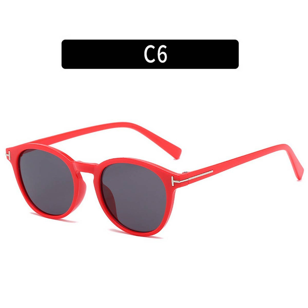 Retro Round Fram Sunglasses