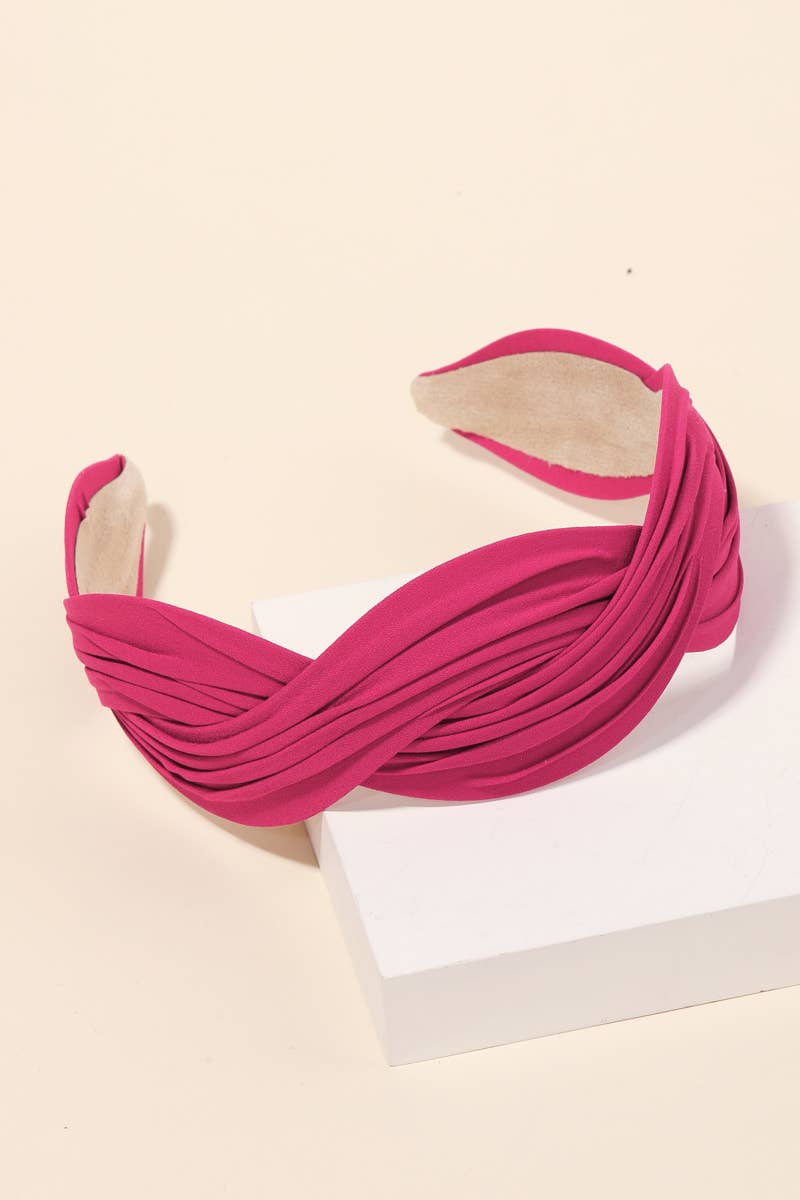 Wavy Fabric Fashion Headband