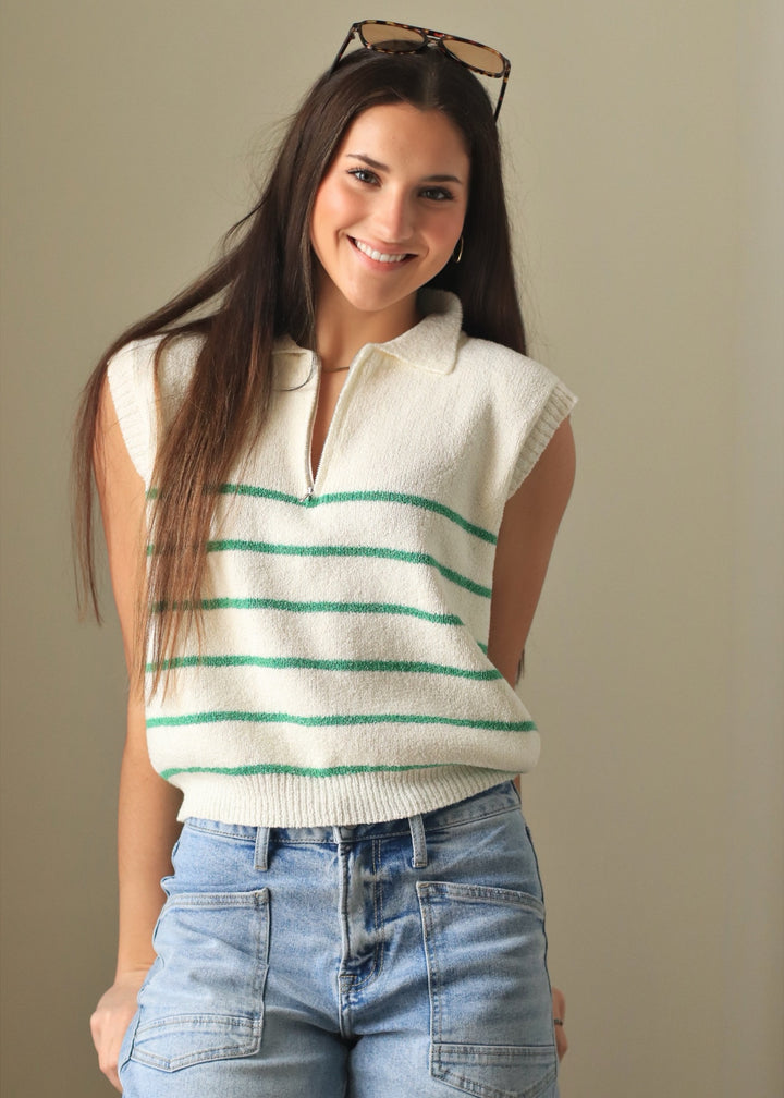 Rylee Stripe Sweater Top