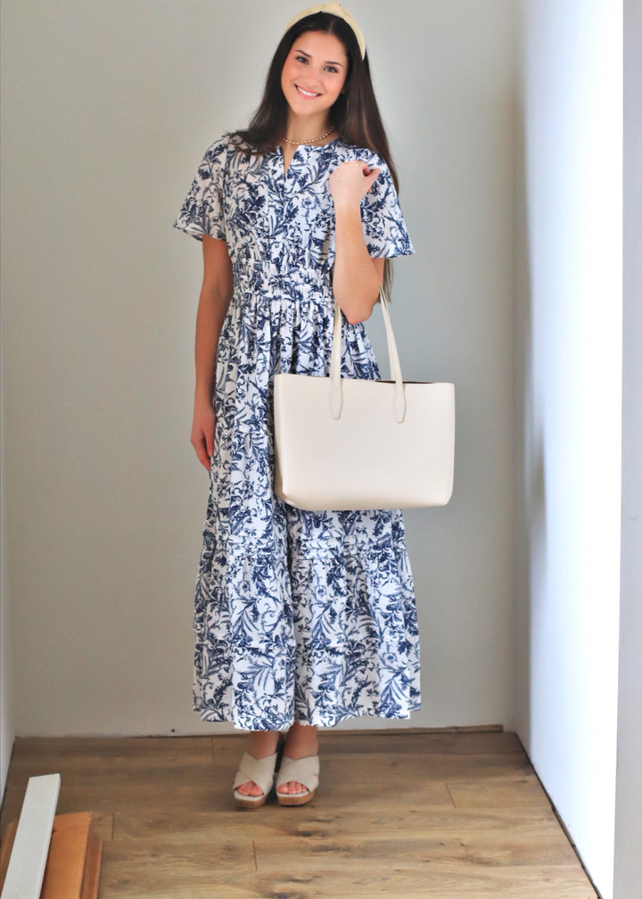 Enid Floral Maxi Dress