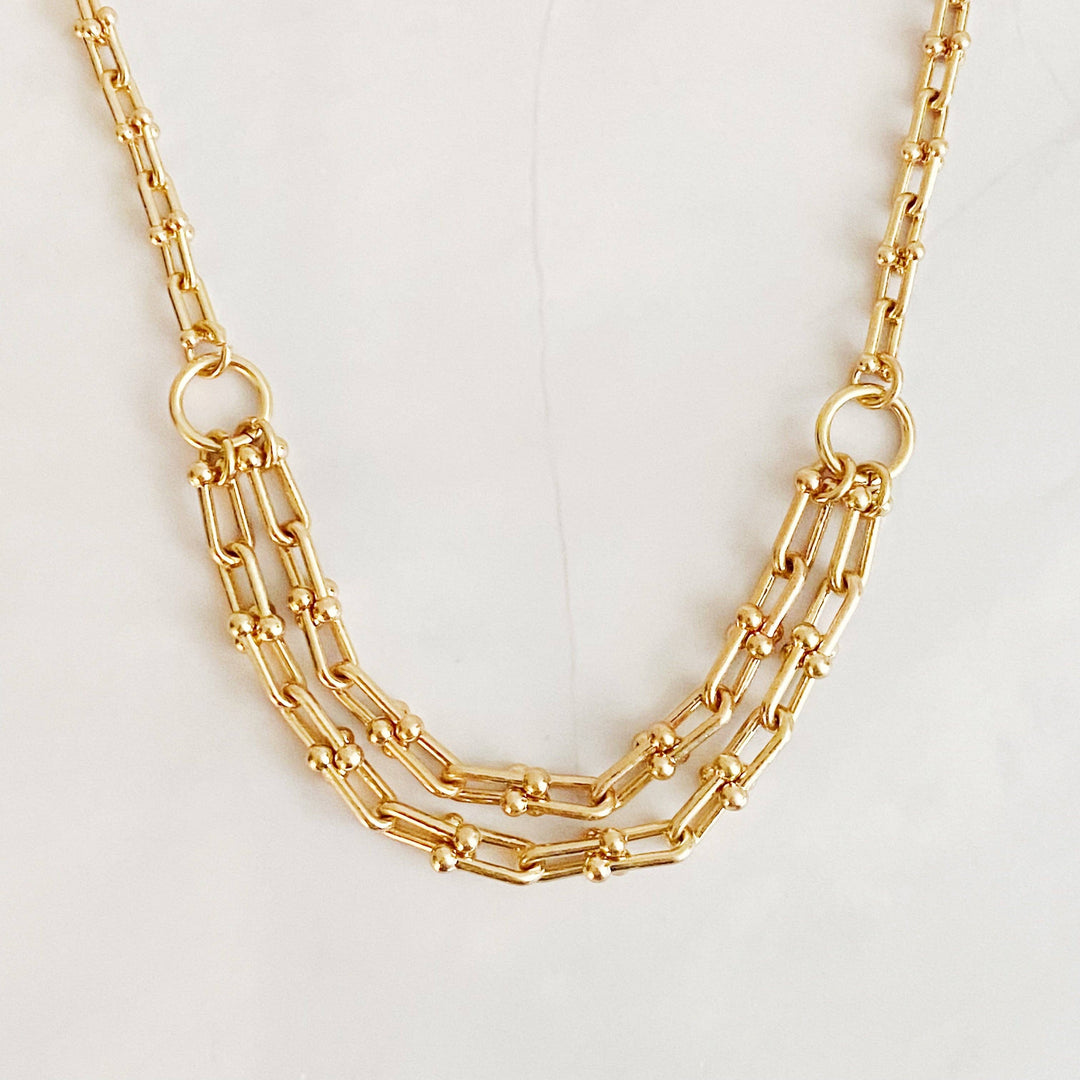 Taylor Unique Link Chain Necklace