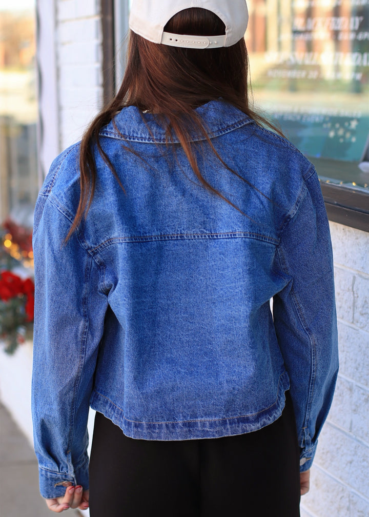 Saint Patch Pocket Denim Jacket