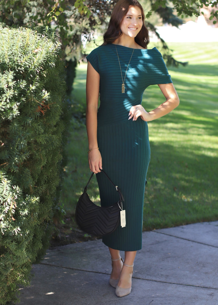 Envy Off the Shoulder Dress