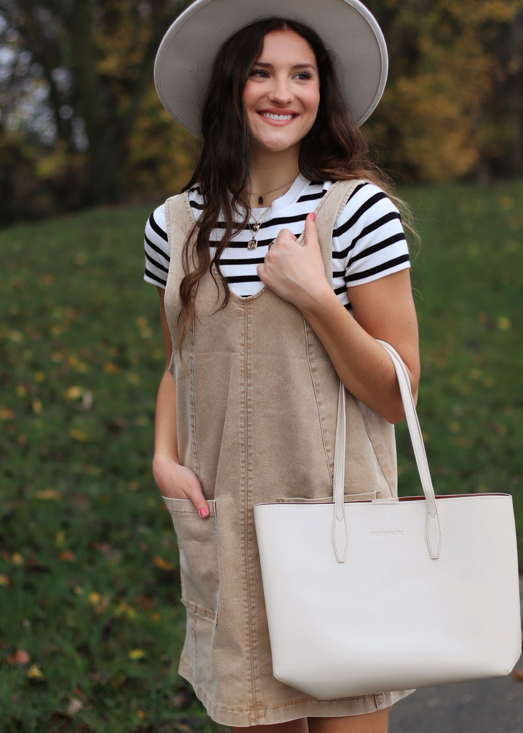 Cameron Stretched Denim Overall Mini Dress