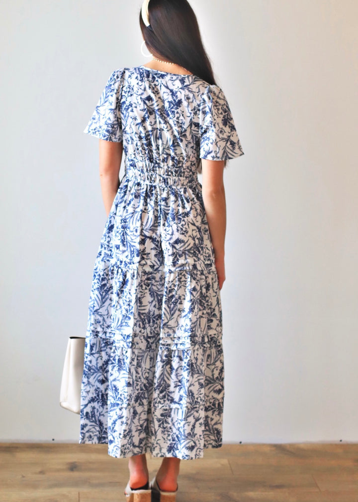 Enid Floral Maxi Dress