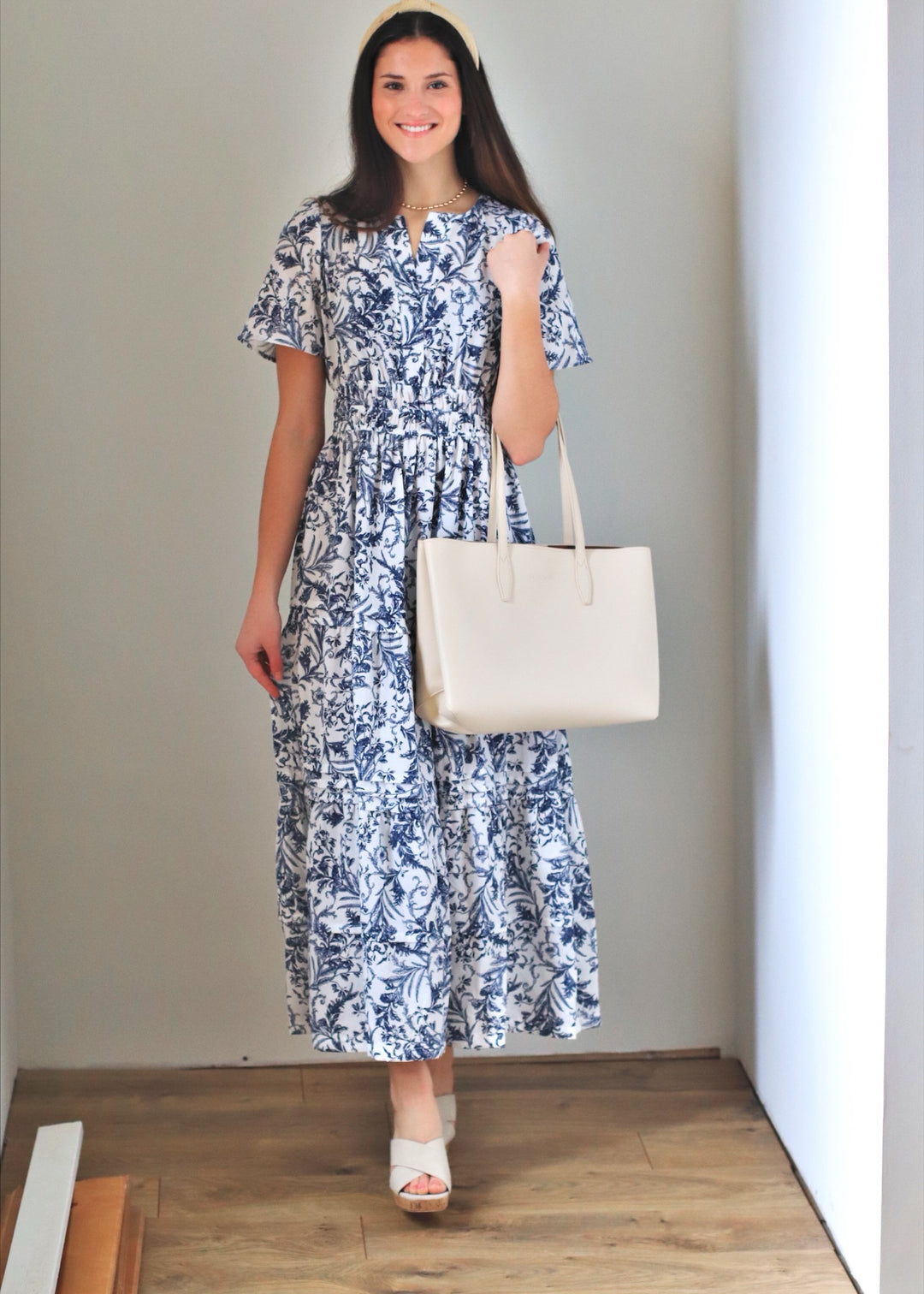 Enid Floral Maxi Dress