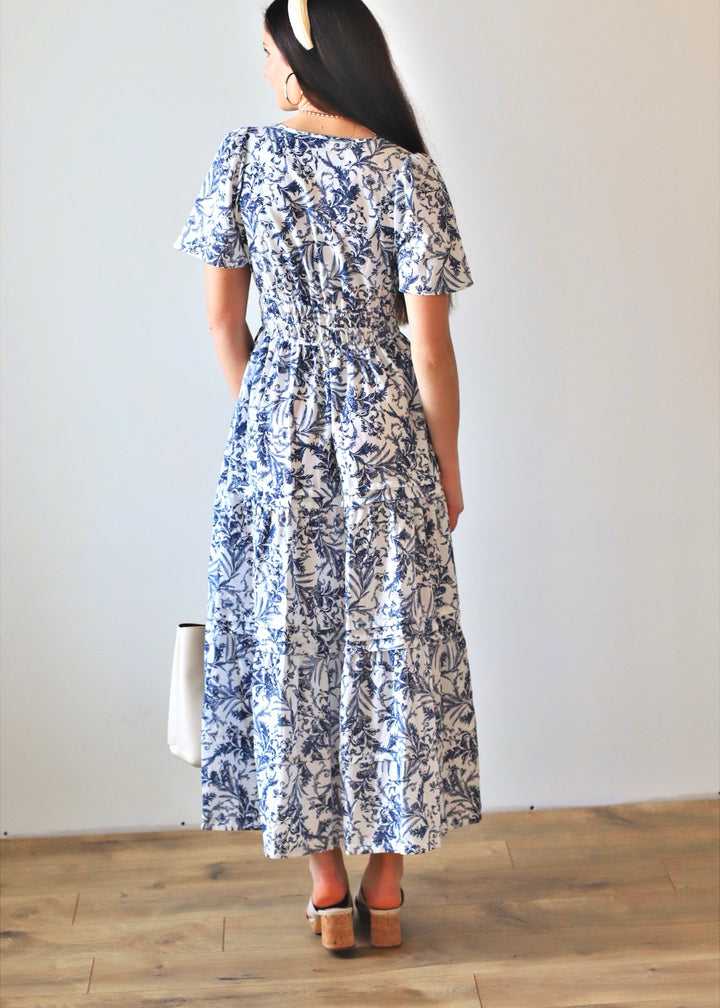 Enid Floral Maxi Dress