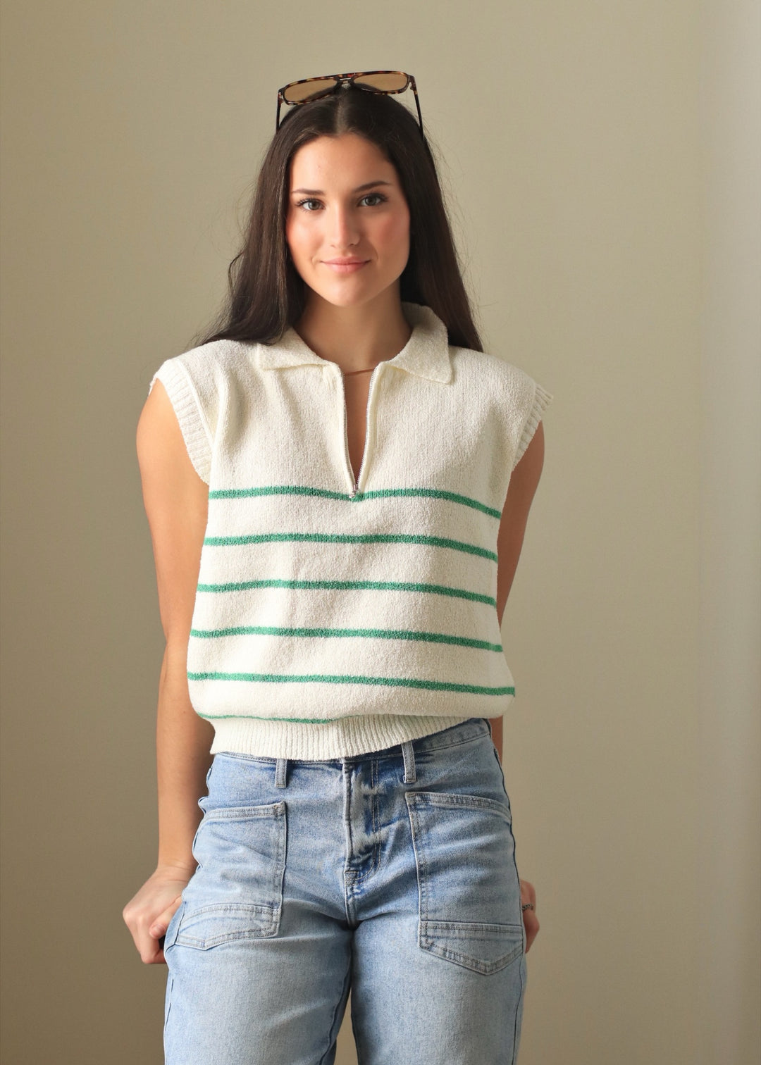 Rylee Stripe Sweater Top