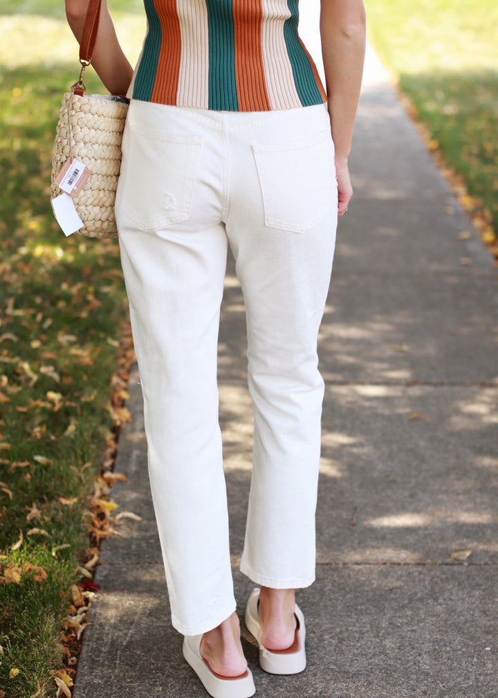 CLEARANCE FINAL SALE Past Labor Day White Denim