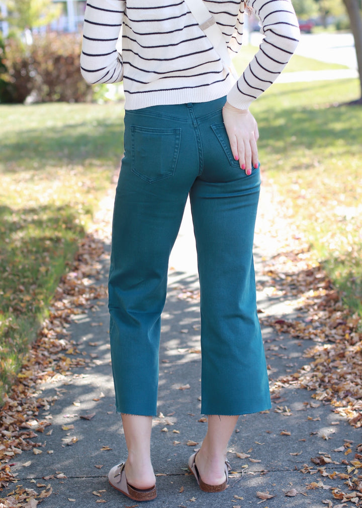 CLEARANCE FINAL SALE Balsam Wide Leg Jeans - Vervet