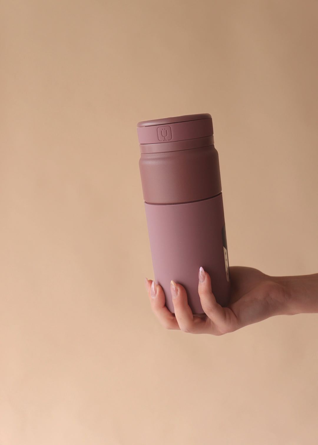 BrüMate Rotera 15 oz Hydration Water Bottle| Rose Taupe