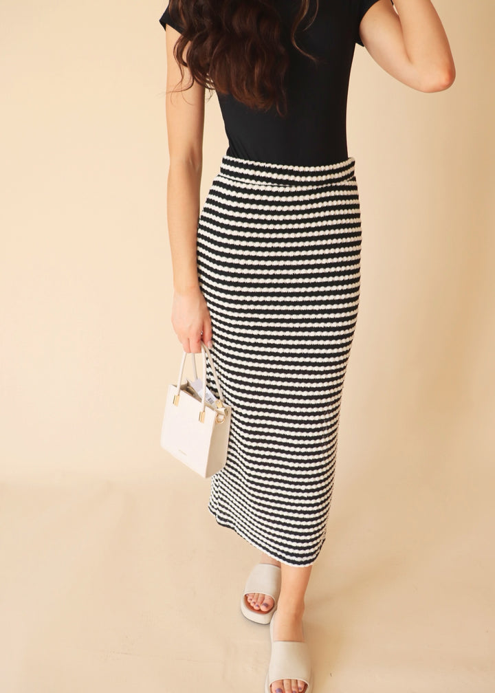 Miriam Stripe Skirt