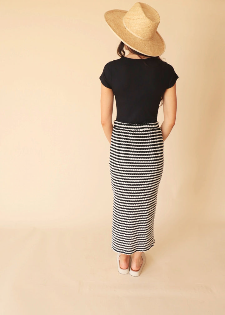 Miriam Stripe Skirt