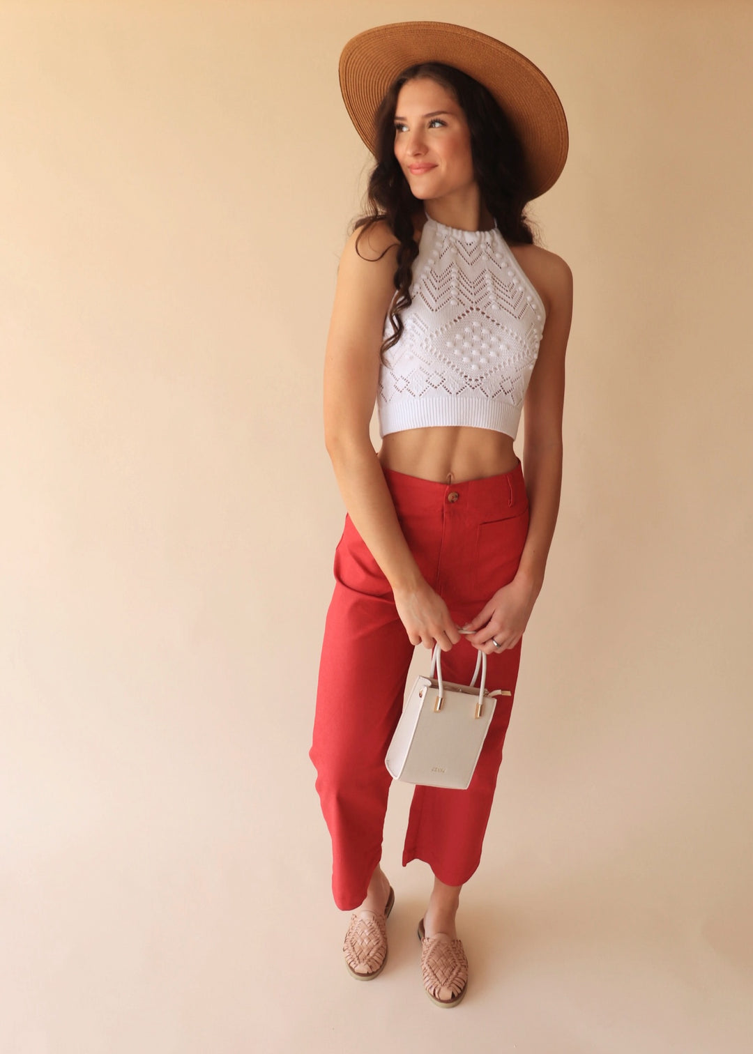 CLEARANCE FINAL SALE Destiny Crochet Halter Top