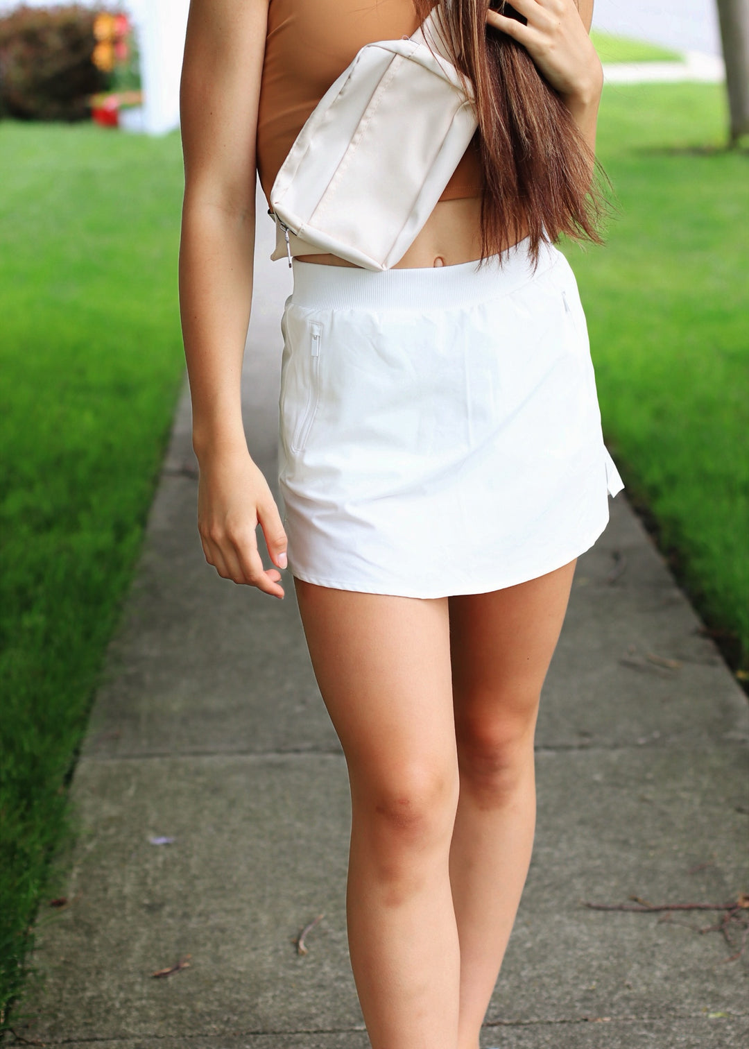 Ultimate Athletic Skort in Ivory