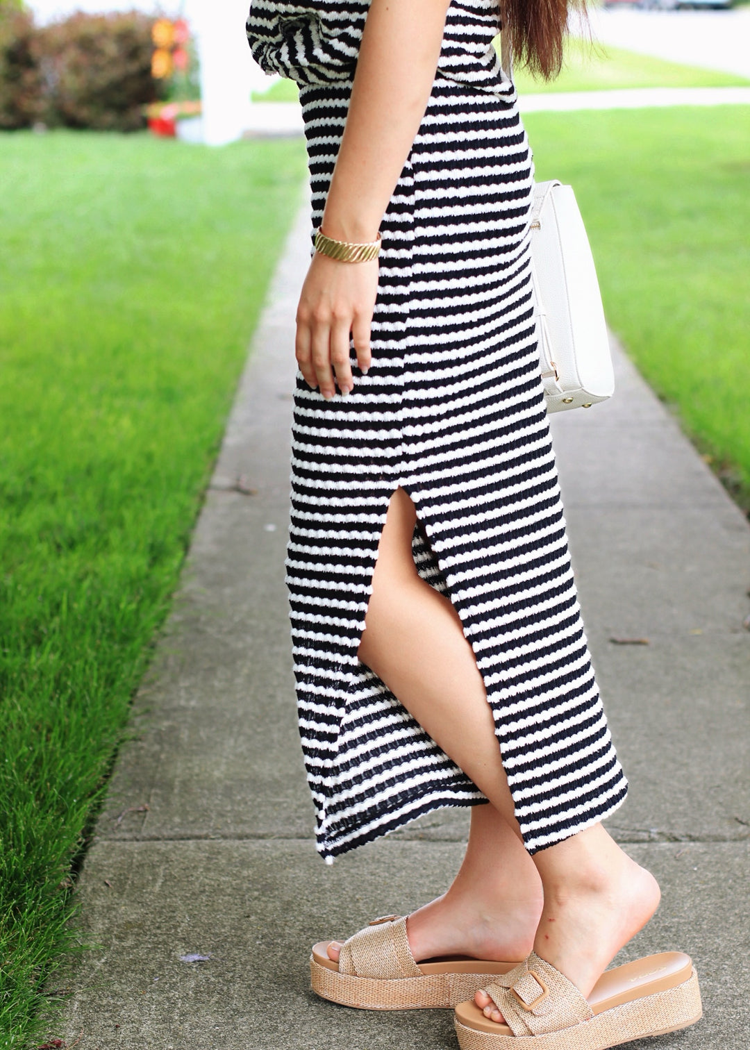 Miriam Stripe Skirt