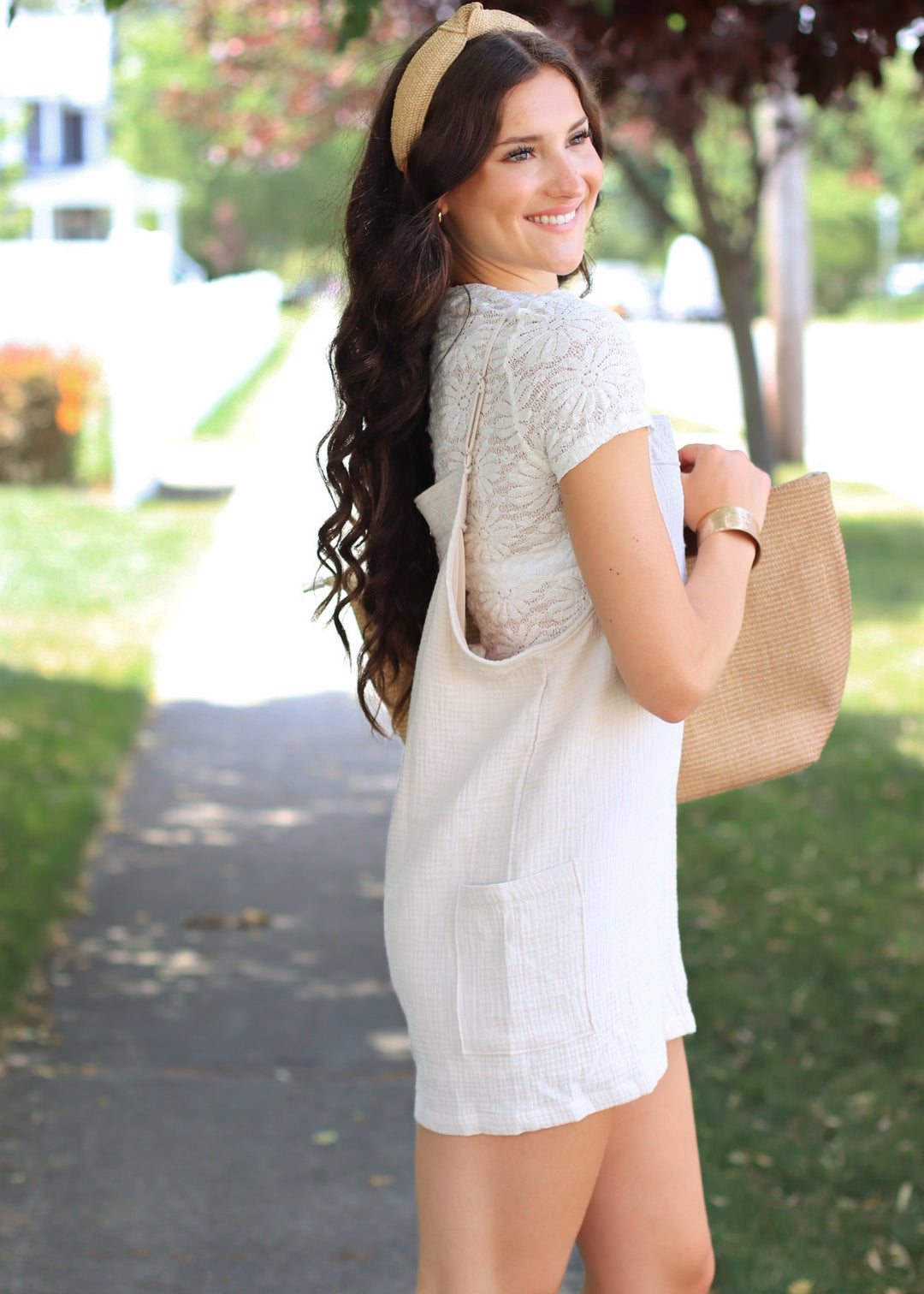 Daisy Short Sleeve Textured Flower Top