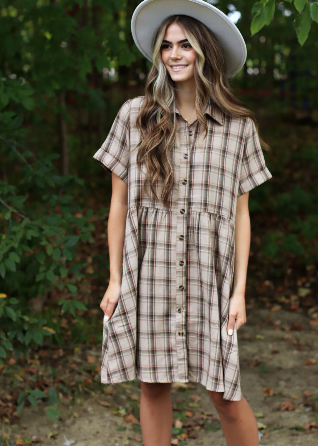 CLEARANCE FINAL SALE The Noel Dress in Simply Taupe