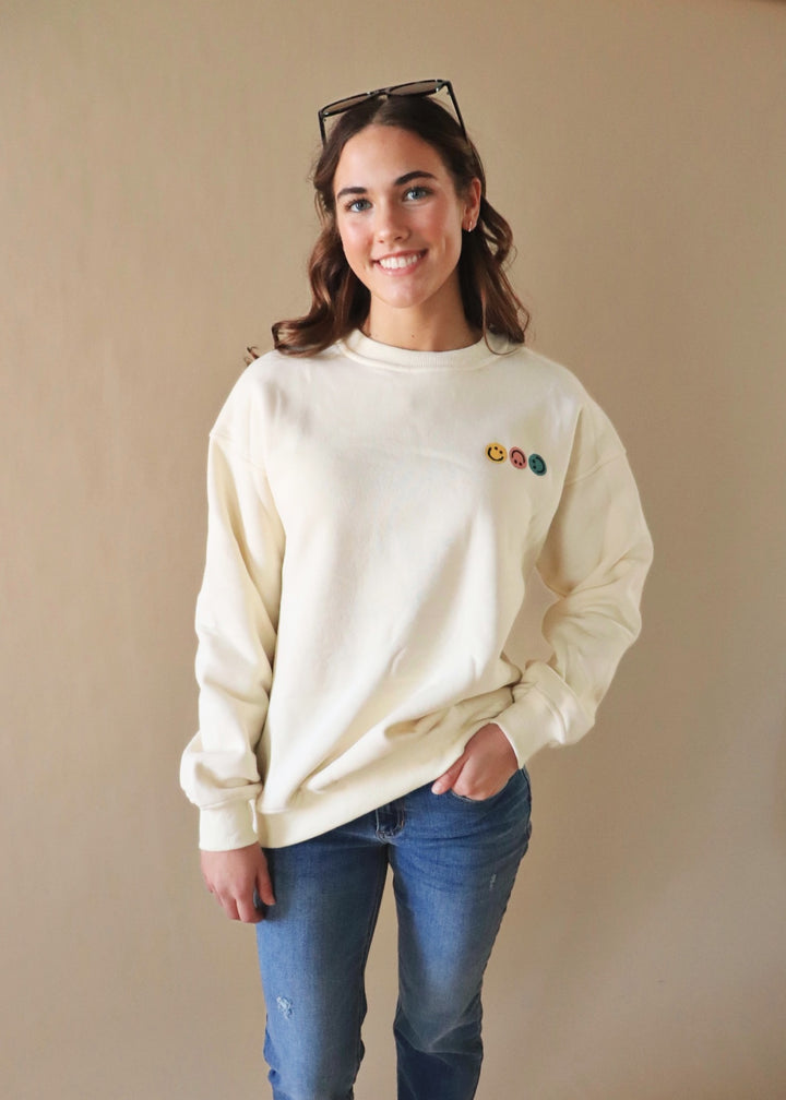 Triple Smile Sweatshirt