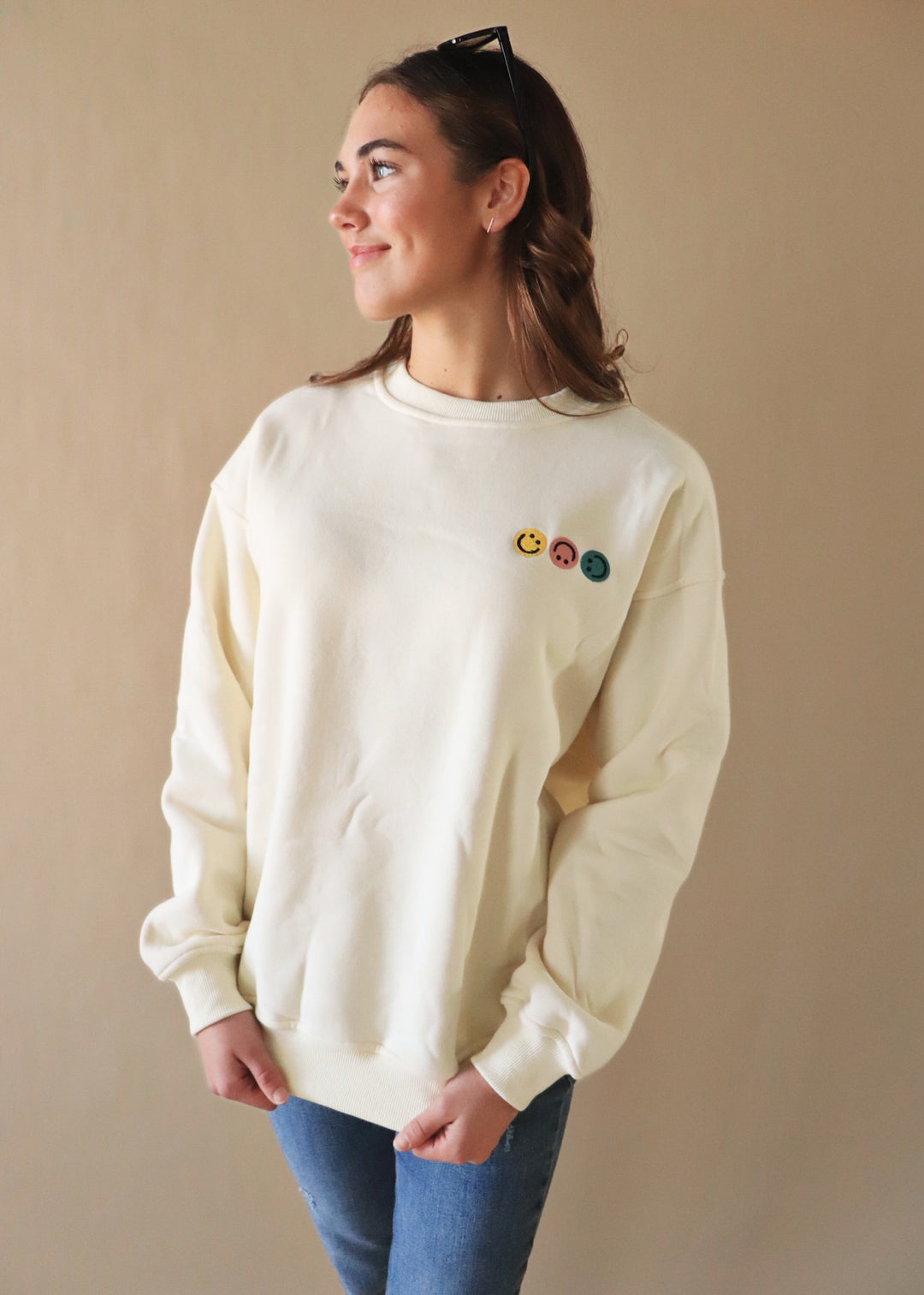 Triple Smile Sweatshirt