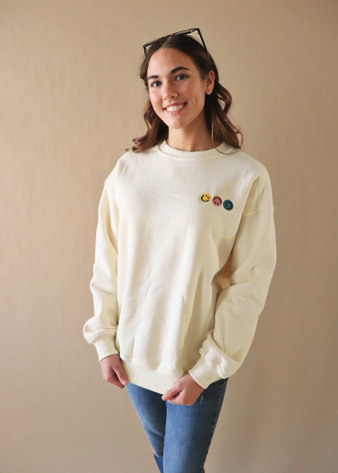 Triple Smile Sweatshirt