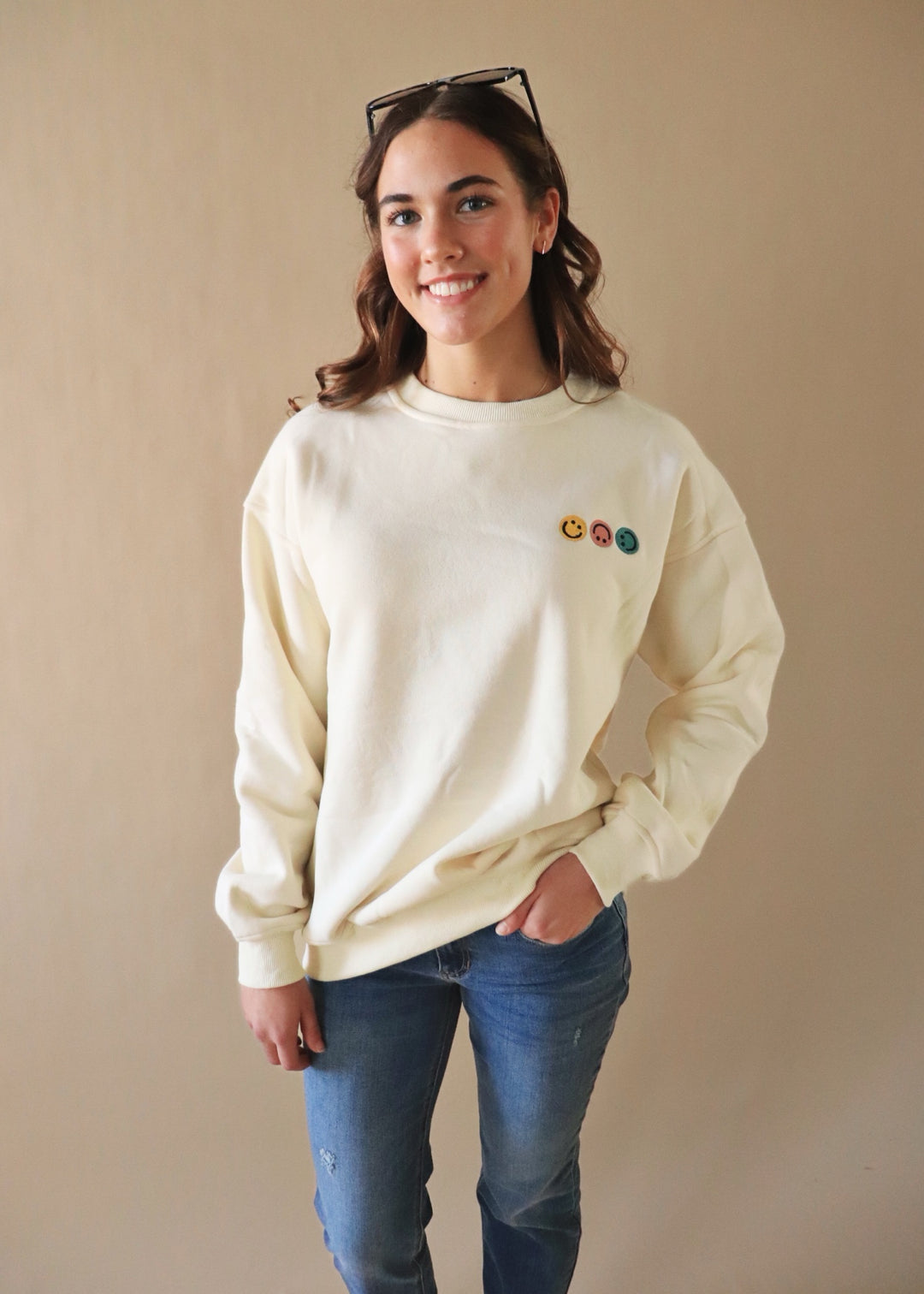 Triple Smile Sweatshirt