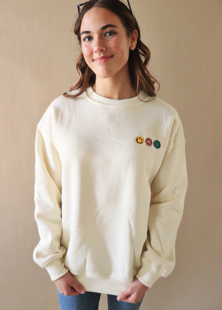 Triple Smile Sweatshirt