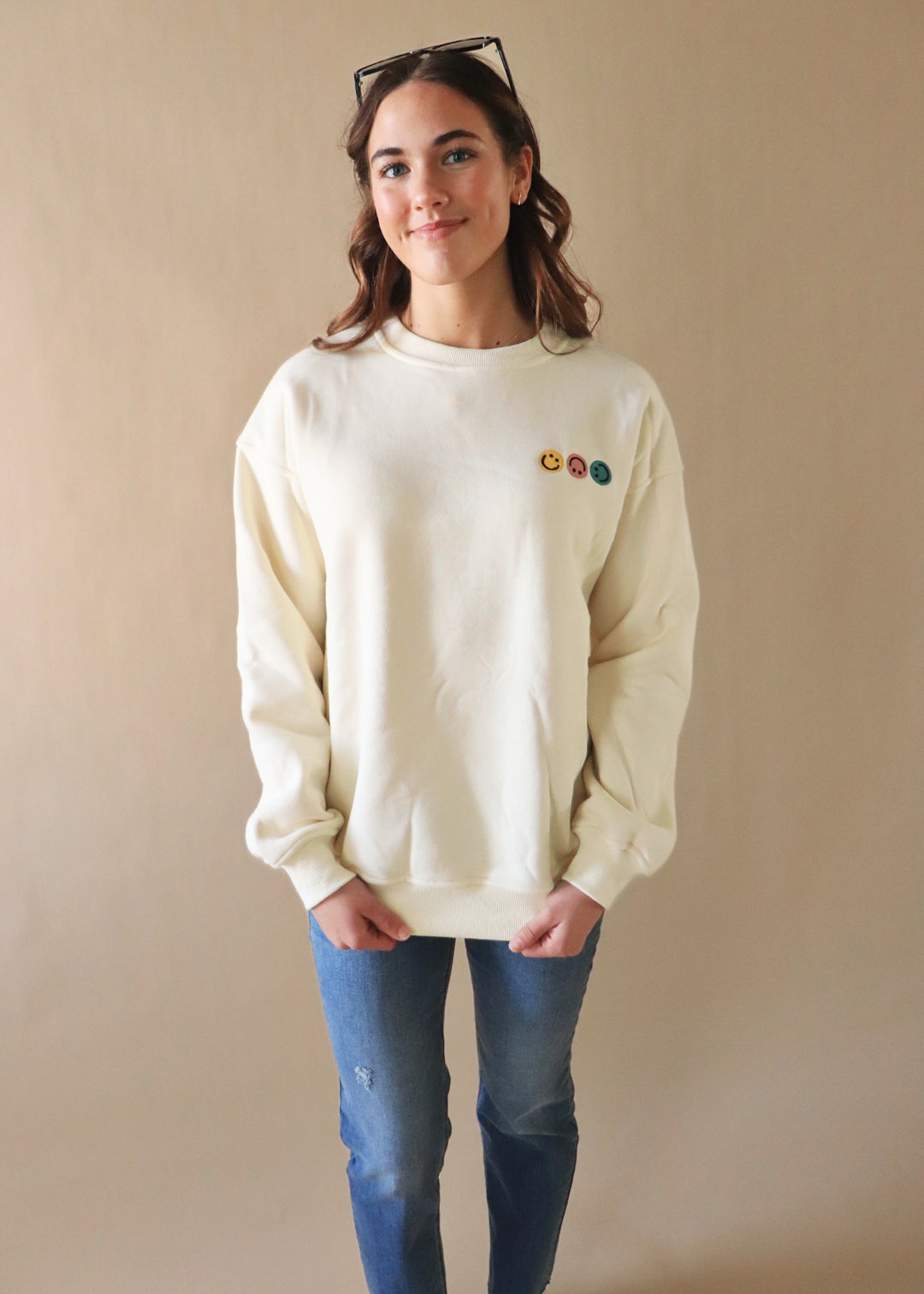 Triple Smile Sweatshirt