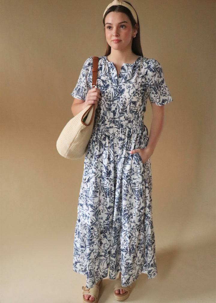 Enid Floral Maxi Dress