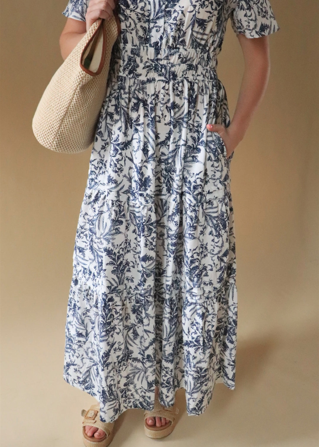 Enid Floral Maxi Dress