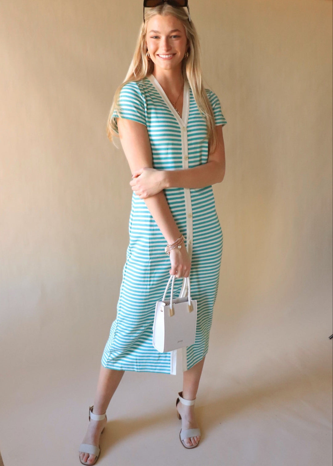 Summer Roads Striped Dress