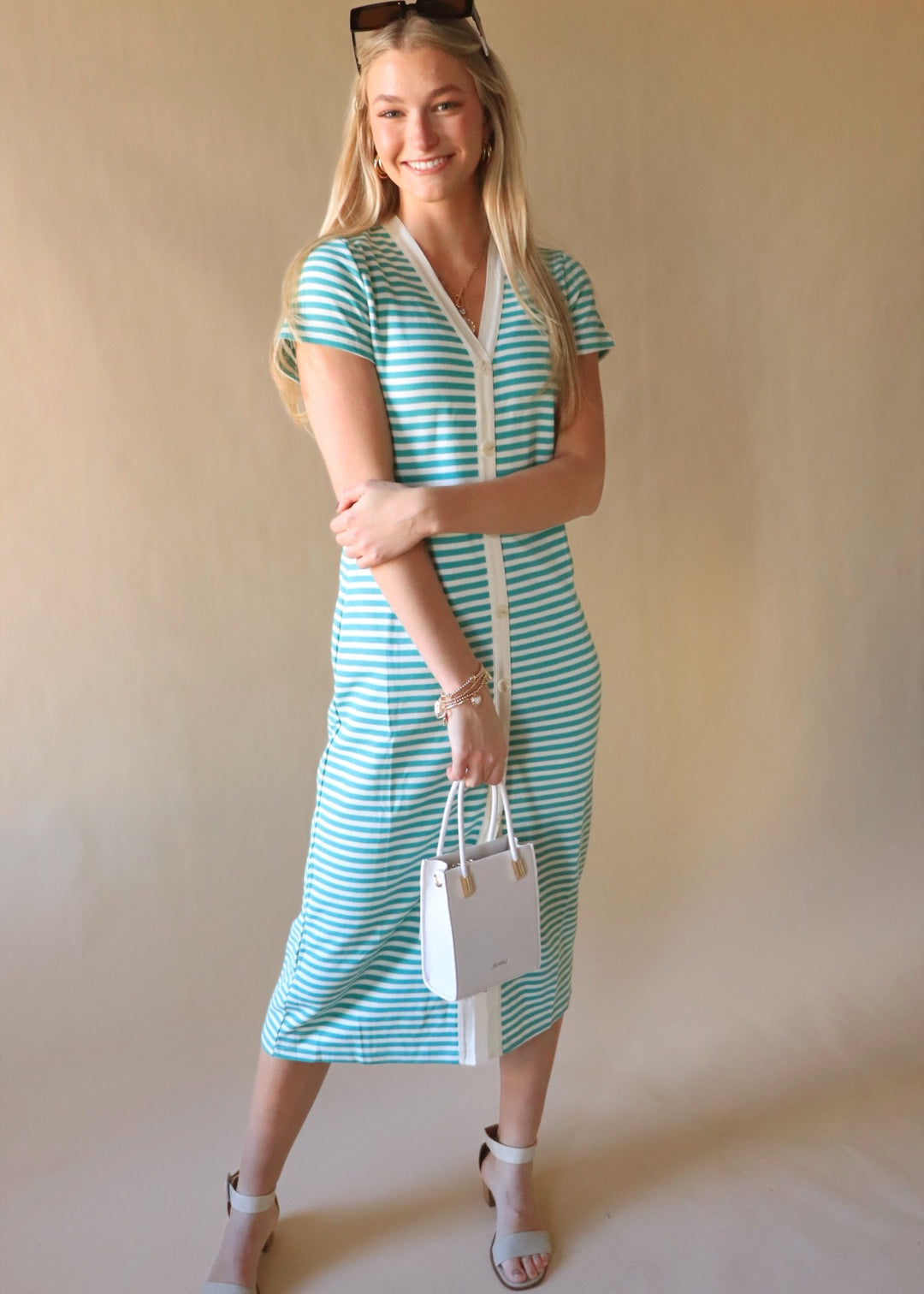 Summer Roads Striped Dress